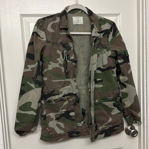 Pull & bear rare camo jacket